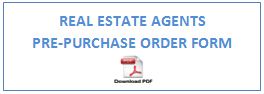Real Estate agent Order form logo